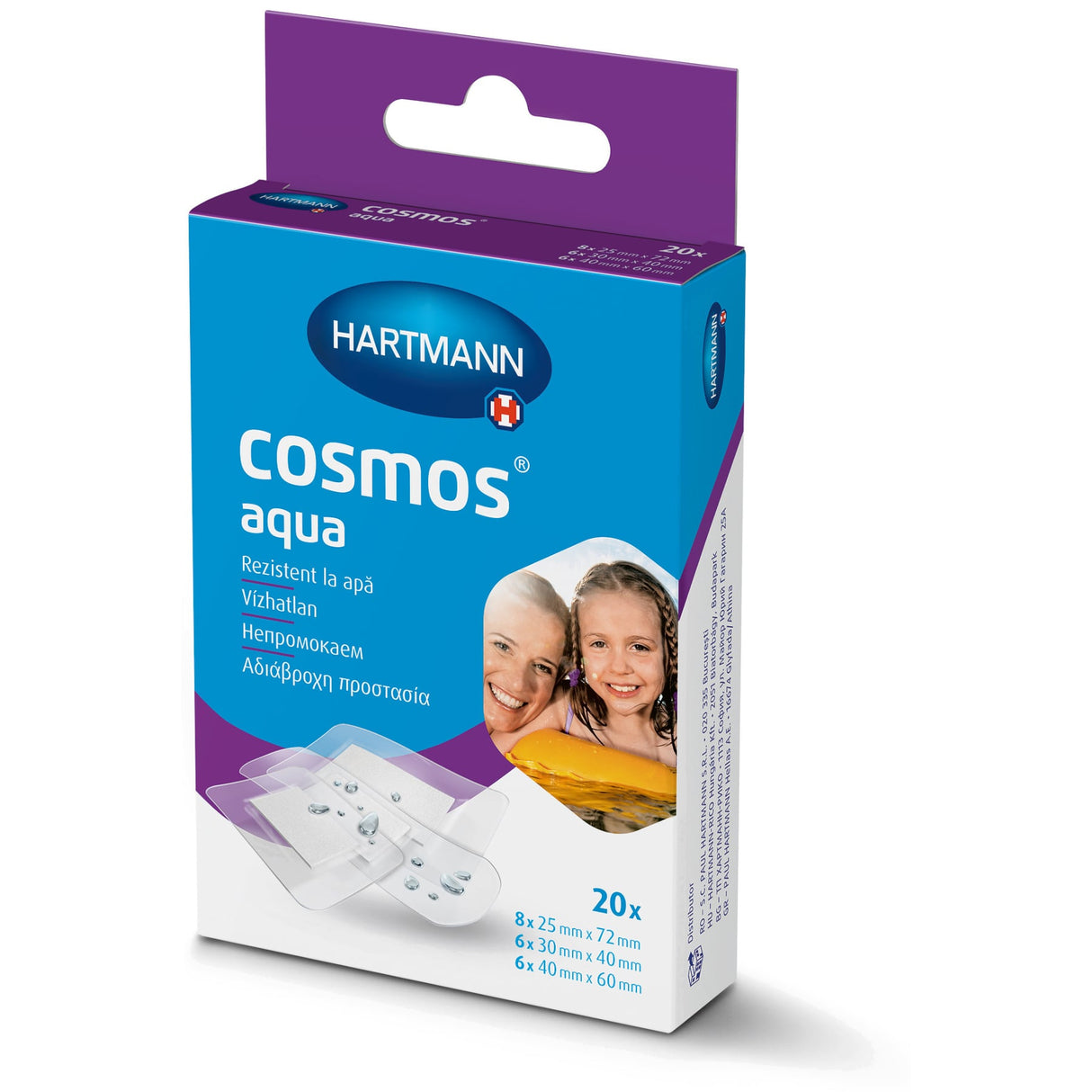 Hartmann Cosmos Aqua Wundpflaster, wasserdicht