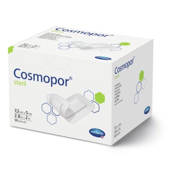 Hartmann Cosmopor Steril Wundverband 7,2 x 5 cm (10 Stck.)