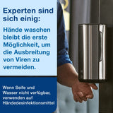 Tork Händedesinfektionsschaum S4, alkoholfrei und feuchtigkeitsspendend – Ansicht 3