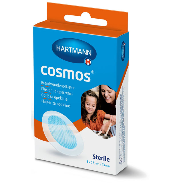 Hartmann Cosmos Brandwundenpflaster, Hydrogel, transparent