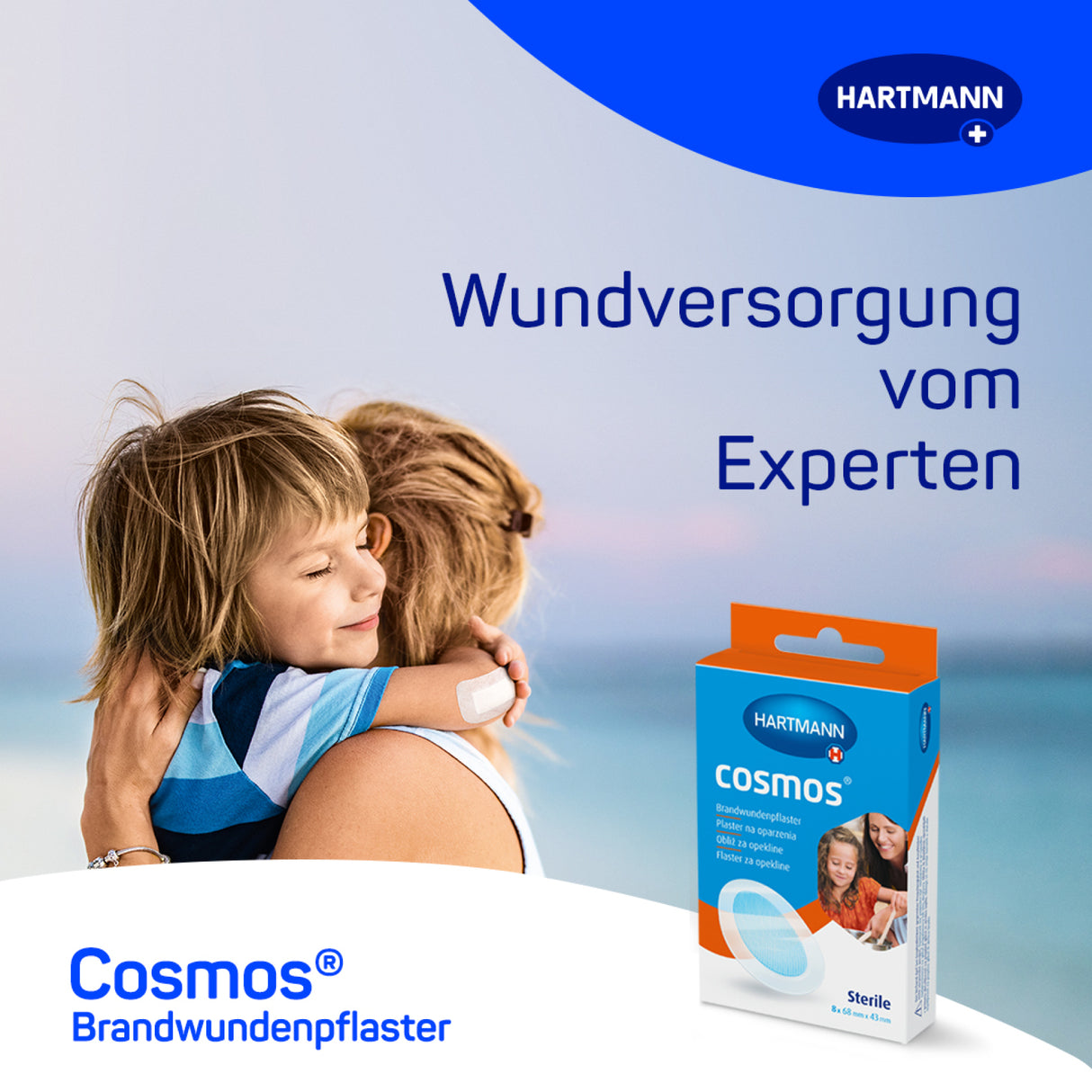 Hartmann Cosmos Brandwundenpflaster, Hydrogel, transparent – Ansicht 5