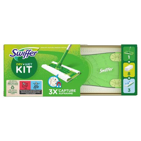 Swiffer Bodenwischer Systemstarter-Set für trockene und feuchte Reinigung – Ansicht 3