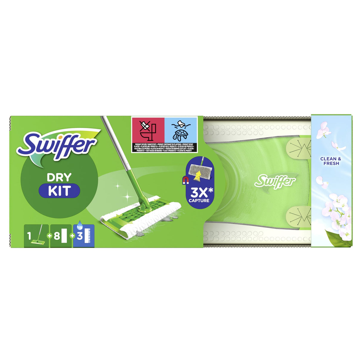 Swiffer Bodenwischer Systemstarter-Set für trockene und feuchte Reinigung – Ansicht 4