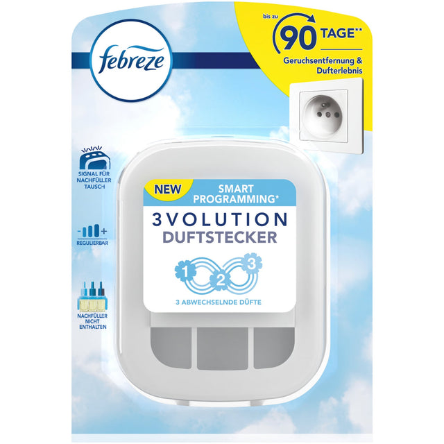 Febreze 3Volution Duftstecker mit automatischem Duftwechsel, ohne Nachfüller