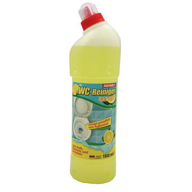 Reinex WC-Reiniger Citro – starke Reinigungsleistung mit Citrusduft und Dosierflasche