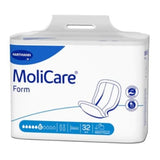 MoliCare Form Inkontinenzvorlage, 6 Tropfen - 1 Karton = 4 Packungen à 32 Stück