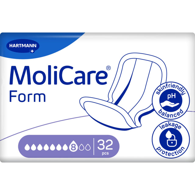 Hartmann MoliCare Form Inkontinenzvorlage, 8 Tropfen – Ansicht 1 (Karton)