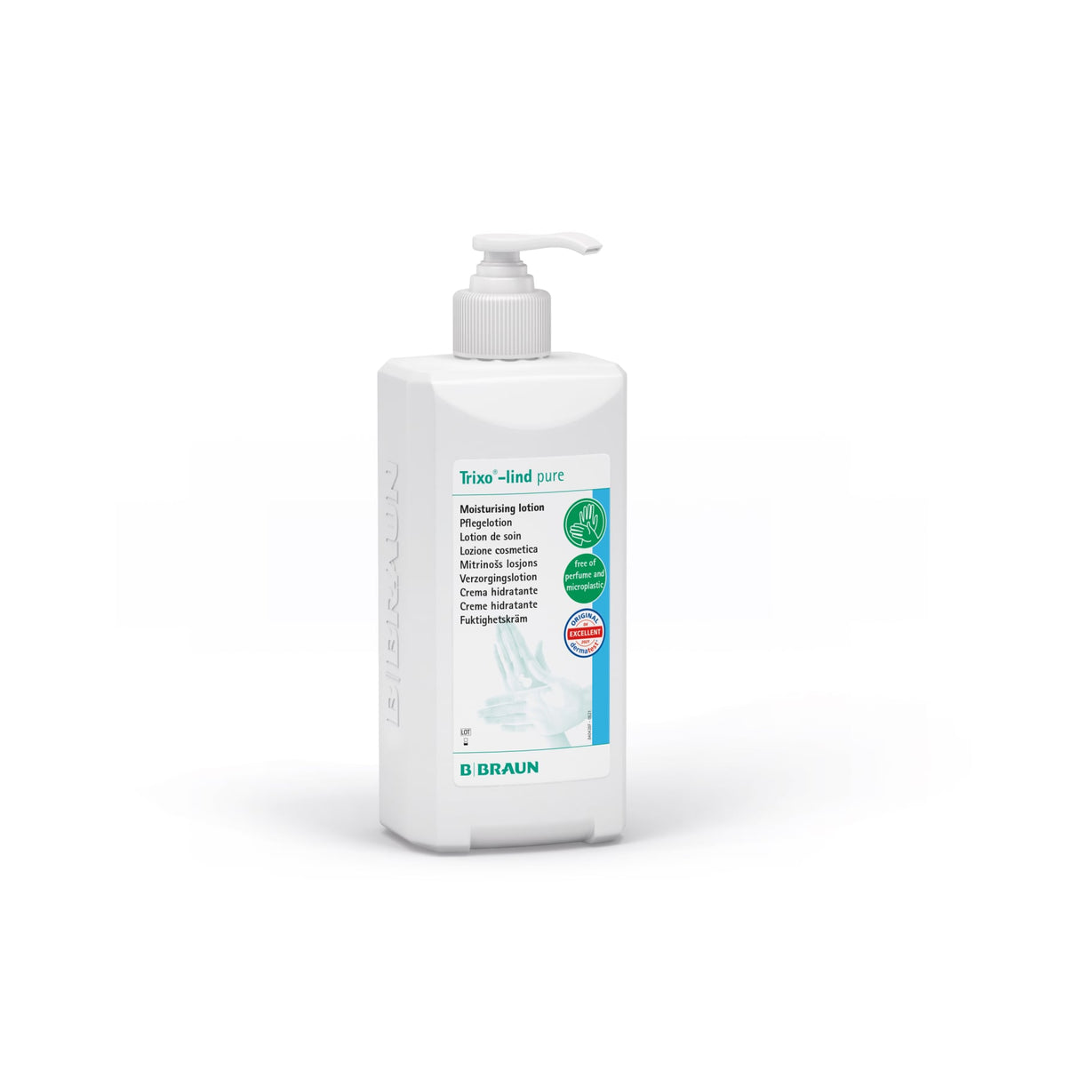 B. Braun Trixo-lind pure Pflegelotion, parfümfrei mit Kokosöl – Ansicht 3