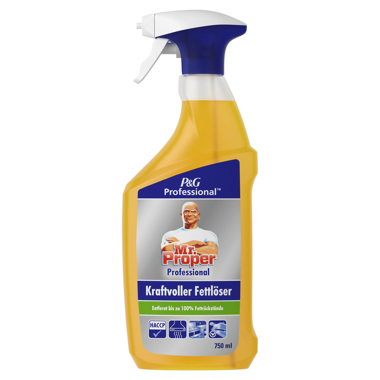 Mr. Proper Professional, Kraftvoller Fettlöser, HACCP-konform – für Lebensmittelkontaktflächen