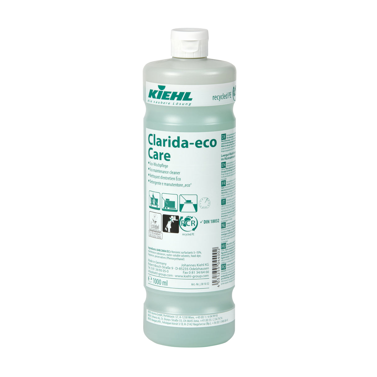 Kiehl Clarida-eco Care Bodenreiniger – 1 Liter - Flasche
