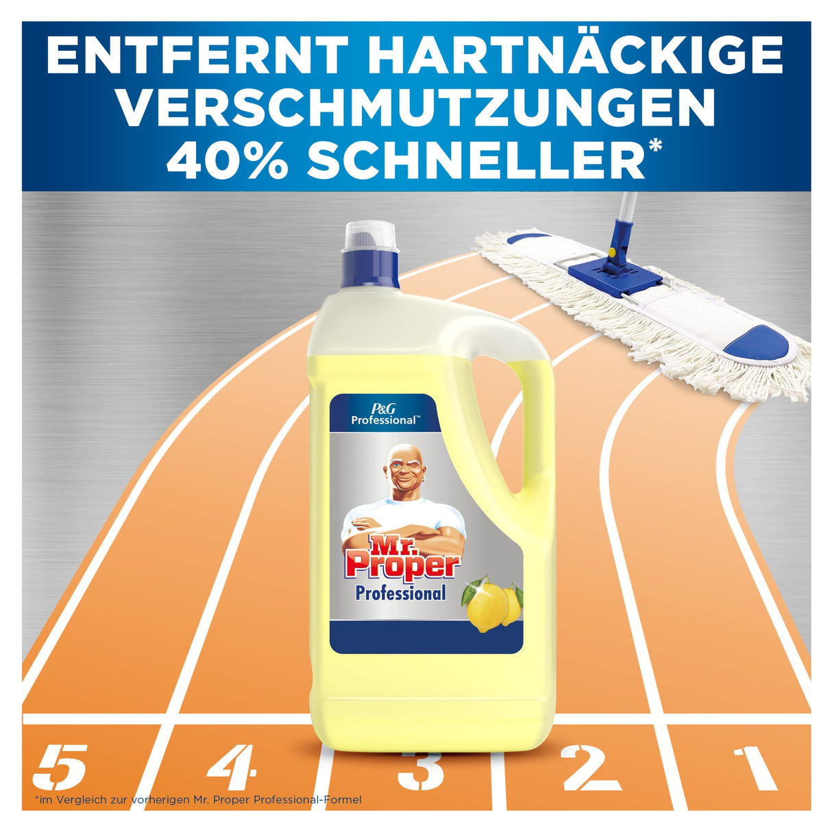 Mr. Proper Professional Allzweckreiniger Lemon mit starker Reinigungsformel – Ansicht 4
