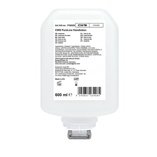 CWS PureLine Handlotion, vegan, parfümfrei, dermatologisch getestet