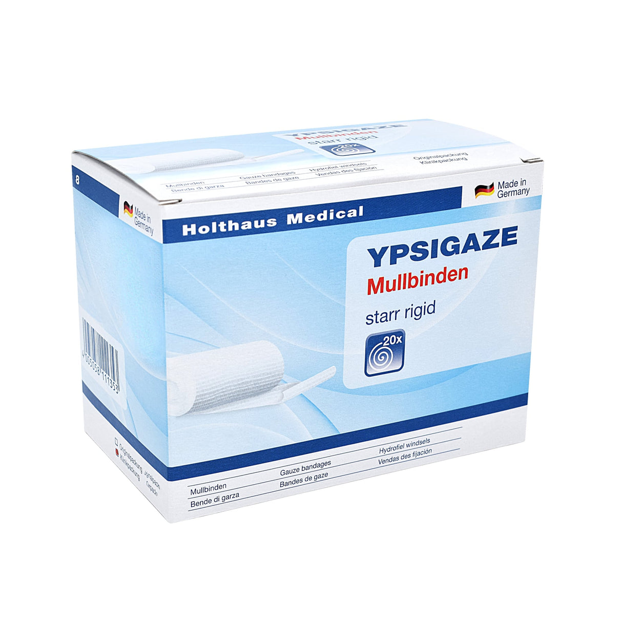 Holthaus Medical YPSIGAZE Mullbinde 4 m starr, Klinikpackung – Ansicht 4