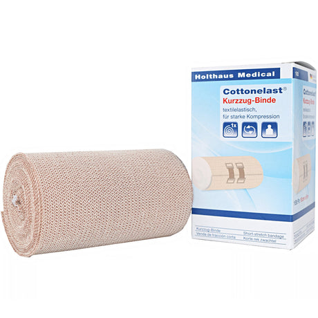 Holthaus Medical Cottonelast Kurzzug-Binde 5 m, Baumwolle – Ansicht 6