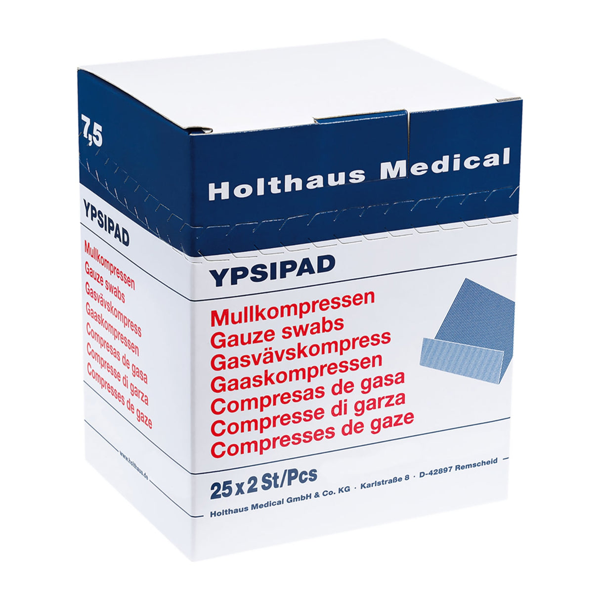 Holthaus Medical YPSIPAD Mullkompresse DIN EN 14079, steril
