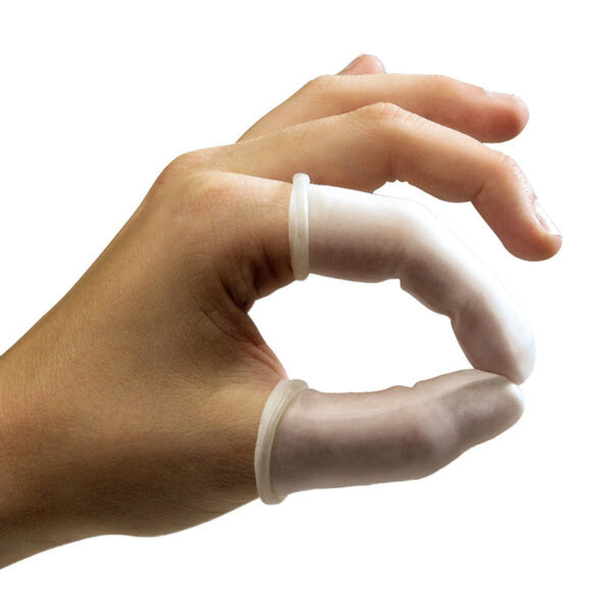 Holthaus Medical Sander Fingerlinge latexfrei, weiß