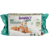 Bambo Nature Baby Feuchttücher, Haftklebeverschluss