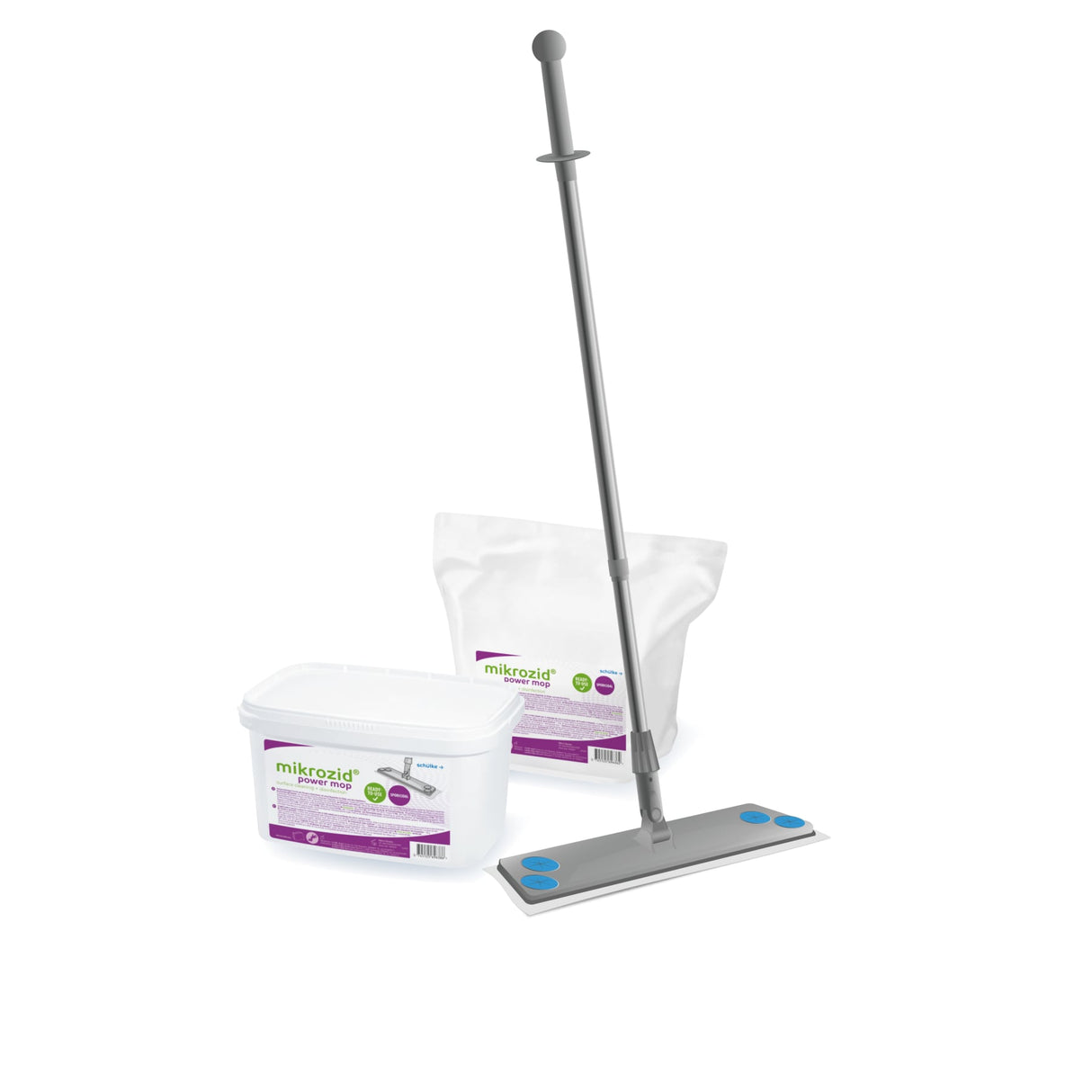 Schülke mikrozid power mop Set, gebrauchsfertig – schnelltrocknend, VAH-zertifiziert – Ansicht 2