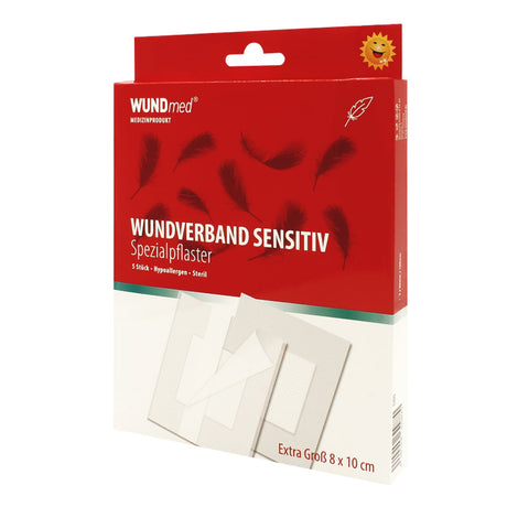 WUNDmed Wundverband sensitiv, steril, für empfindliche Haut