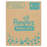 Pampers Baby Dry Windeln Größe 4 Maxi, 9-14 kg – extra Trockenheitslage – Ansicht 8