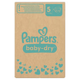 Pampers Baby Dry Windeln Größe 5 Junior, 11-16 kg – Stop-&-Schutz-Täschchen – Ansicht 8