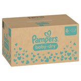 Pampers Baby Dry Windeln Größe 6 Extra Large, 13-18 kg – 3-fach-Schutz-System – Ansicht 6