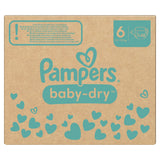 Pampers Baby Dry Windeln Größe 6 Extra Large, 13-18 kg – 3-fach-Schutz-System – Ansicht 8