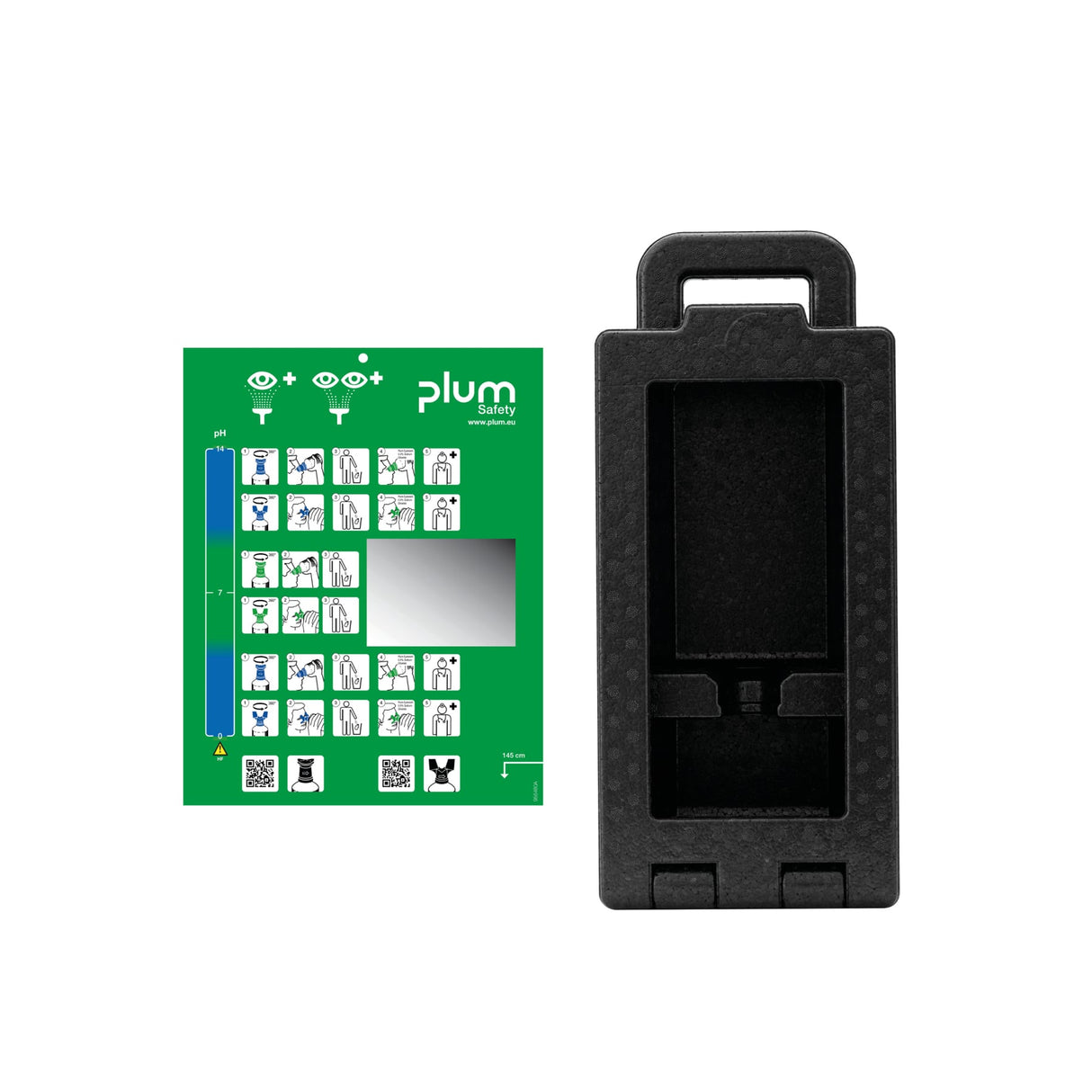 Plum Augendusche iBox mobile Notfallstation leer – für eine, zwei oder drei Augenspülflaschen