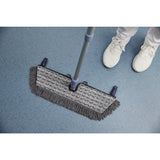 Vileda Professional Swep Duo r-MicroCombi Pro Mop – doppelseitiger Microfasermopp mit Wabenflor-Struktur – Ansicht 3
