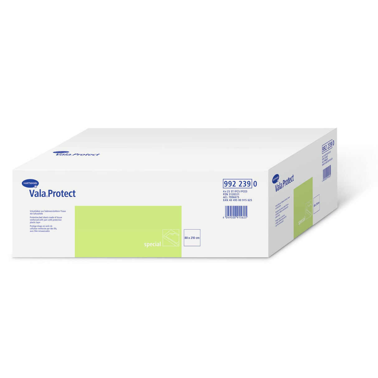 Hartmann Vala®Protect special Schutzlaken 80 cm