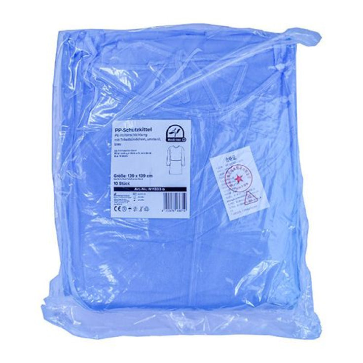 Lifemed Schutzkittel PE Vollbeschichtung Schutzkleidung - 150 x 170 cm