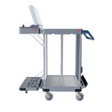 Vileda Professional Origo 2 CX Wäschesammler – vielseitig, mit abklappbarem Abfallbereich – Ansicht 2