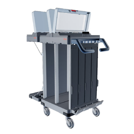 Vileda Professional Origo 2 CX Wäschesammler – vielseitig, mit abklappbarem Abfallbereich – Ansicht 9