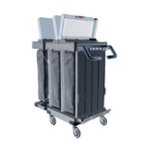Vileda Professional Origo 2 CX Wäschesammler – vielseitig, mit abklappbarem Abfallbereich – Ansicht 13