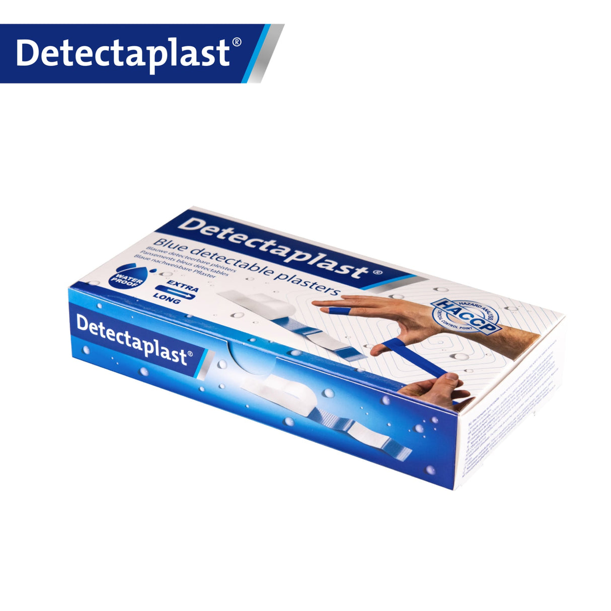 Detectaplast Universal Pflaster, blau – detektierbar, wasser- und schmutzabweisend – Ansicht 36
