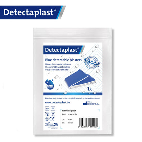 Detectaplast Universal Pflasterrolle, blau – PE-Material, metalldetektierbar, wasserfest – Ansicht 9