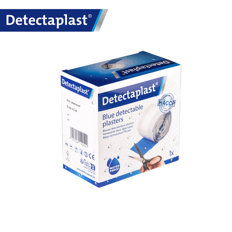 Detectaplast Universal Pflasterrolle, blau – PE-Material, metalldetektierbar, wasserfest – Ansicht 5