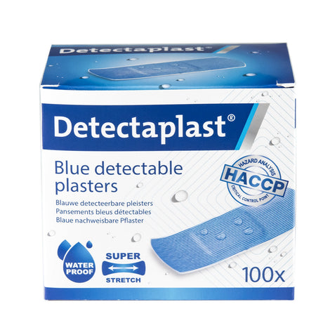 Detectaplast Premium Pflaster, blau – elastisch, detektierbar und wasserabweisend