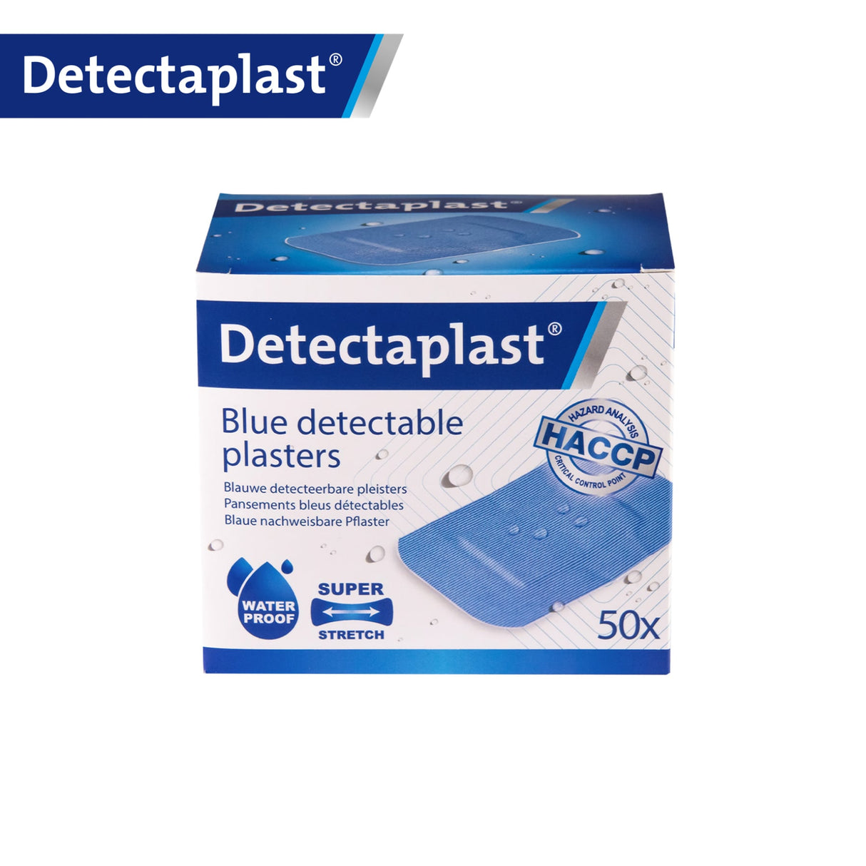 Detectaplast Premium Pflaster, blau – elastisch, detektierbar und wasserabweisend – Ansicht 9