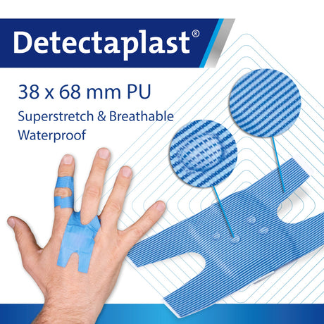 Detectaplast Premium Pflaster, blau – elastisch, detektierbar und wasserabweisend – Ansicht 28