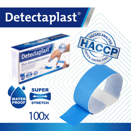 Detectaplast Premium Pflaster, blau – elastisch, detektierbar und wasserabweisend – Ansicht 35