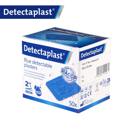 Detectaplast zweite Haut Pflaster, blau – hautnah elastisch und detektierbar – Ansicht 4