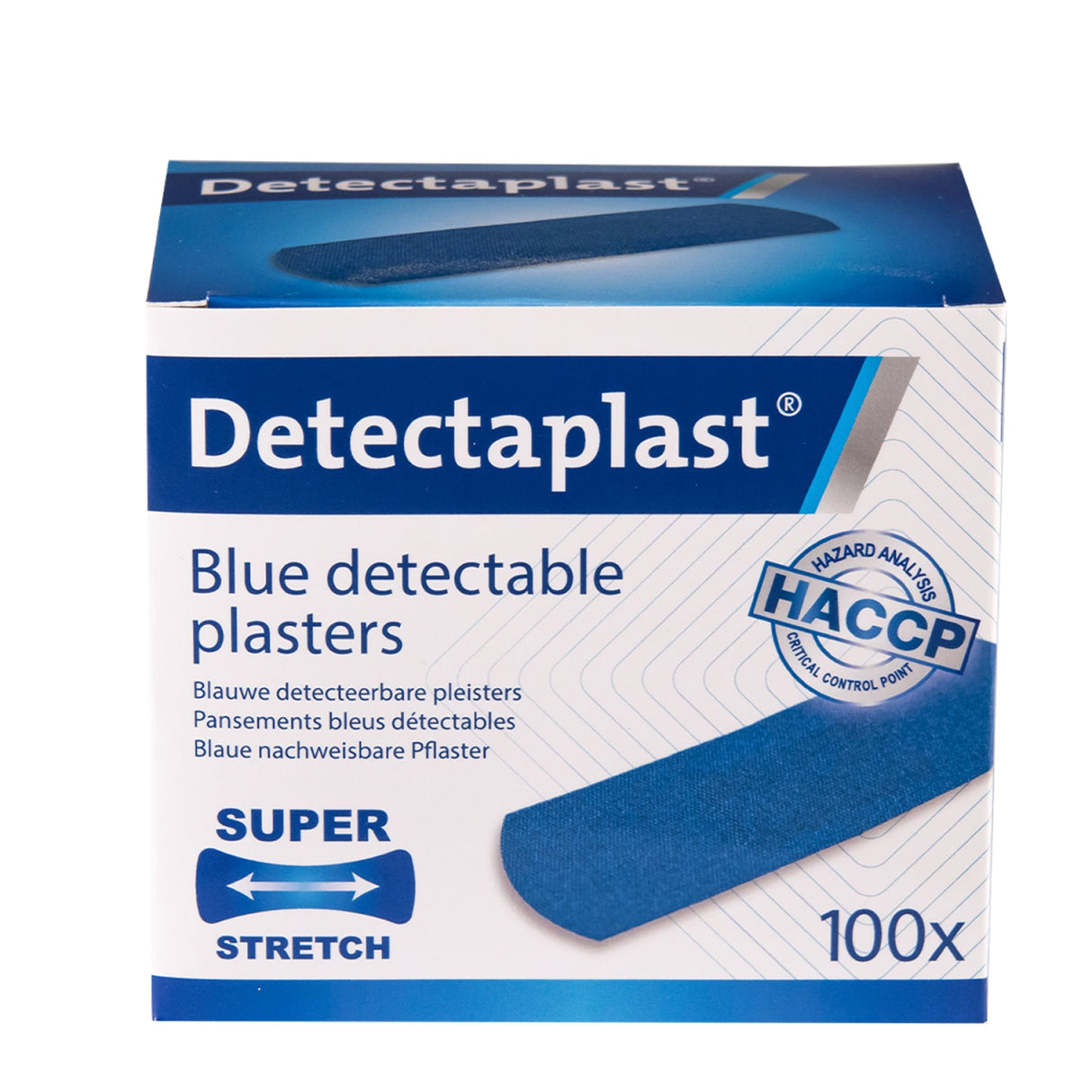 Detectaplast Elastic Pflaster, blau – textilelastisch und detektierbar – Ansicht 14