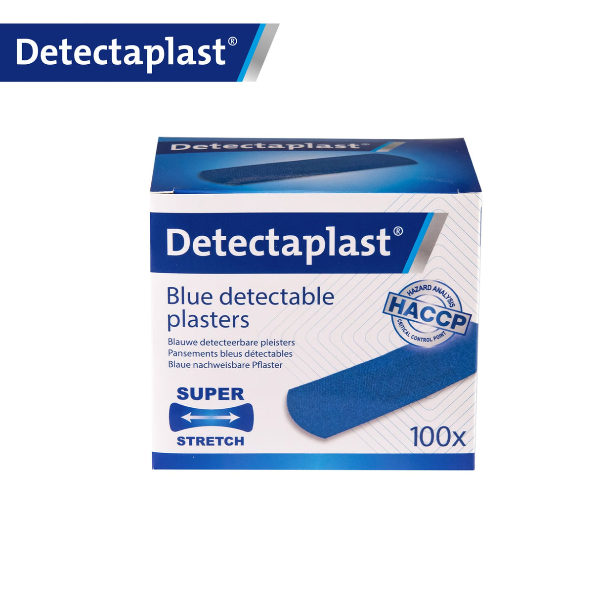 Detectaplast Elastic Pflaster, blau – textilelastisch und detektierbar – Ansicht 15