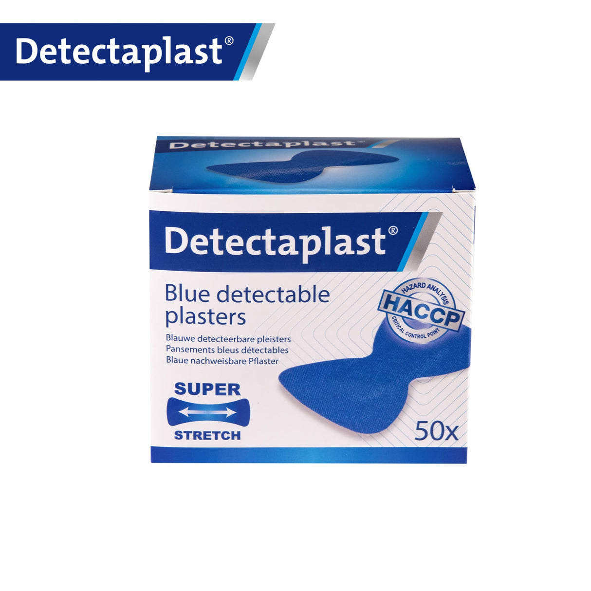 Detectaplast Elastic Pflaster, blau – textilelastisch und detektierbar – Ansicht 23