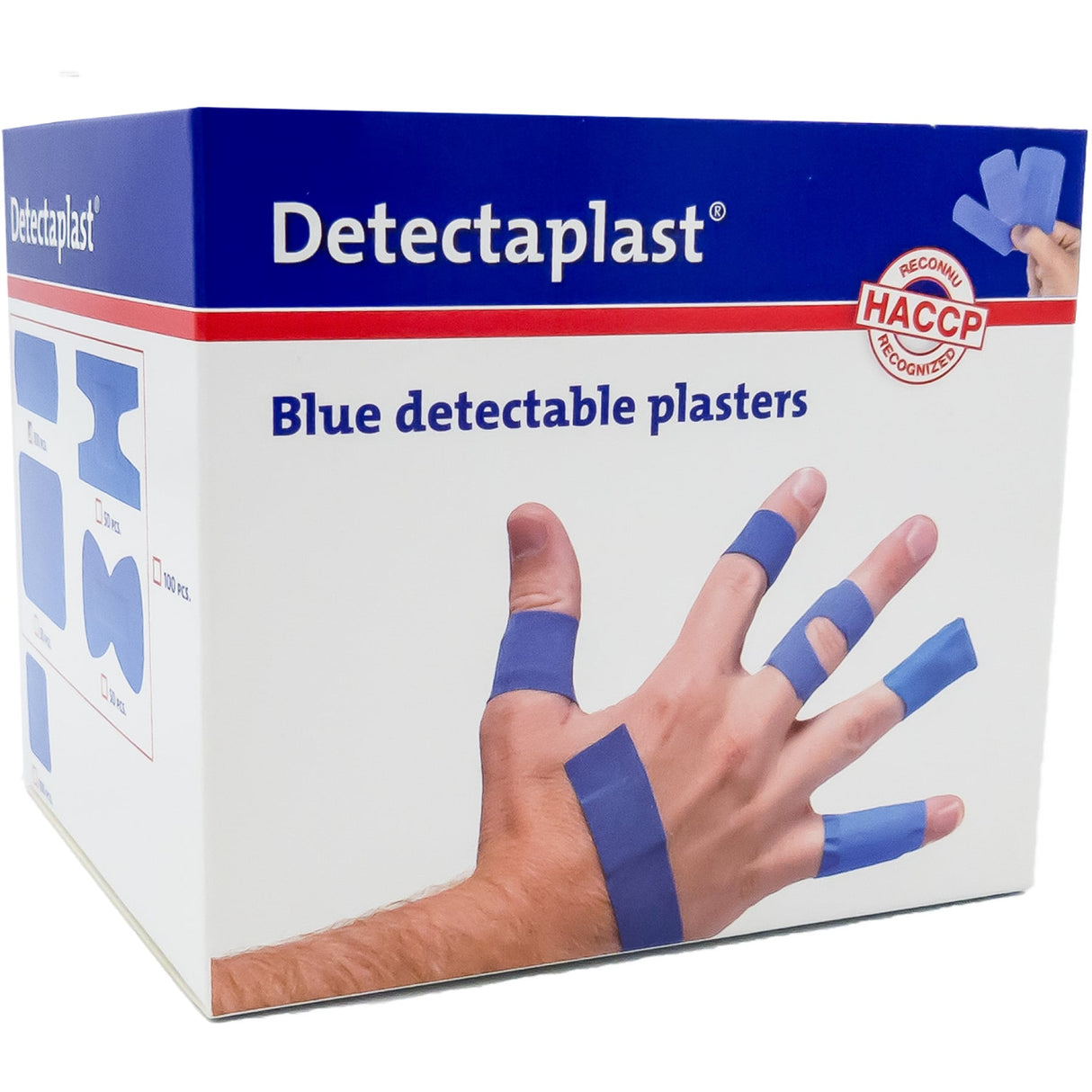 Detectaplast Elastic Pflaster, blau – textilelastisch und detektierbar