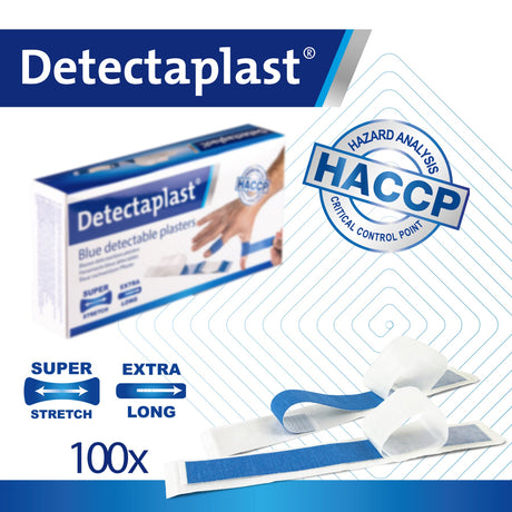 Detectaplast Elastic Pflaster, blau – textilelastisch und detektierbar – Ansicht 53