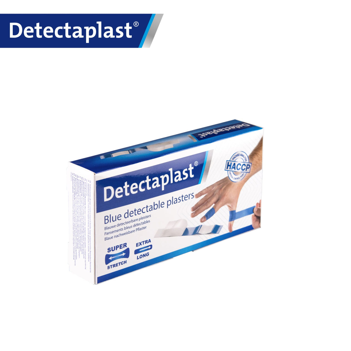 Detectaplast Elastic Pflaster, blau – textilelastisch und detektierbar – Ansicht 42