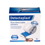 Detectaplast Elastic Pflasterrolle, blau – Textilgewebe, elastisch, metalldetektierbar – Ansicht 4