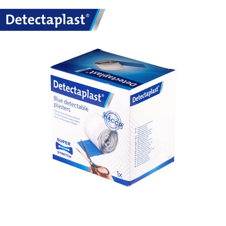 Detectaplast Elastic Pflasterrolle, blau – Textilgewebe, elastisch, metalldetektierbar – Ansicht 15